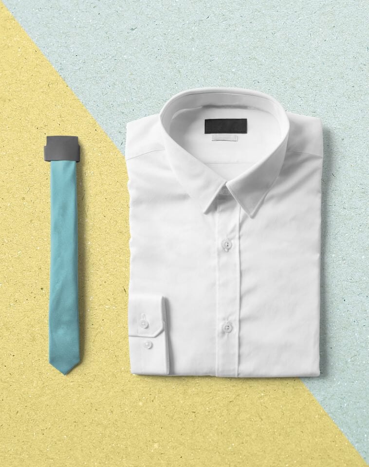 man shirt and tie