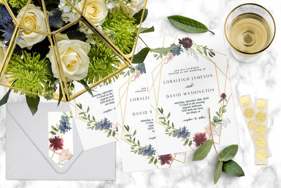 How to Design the Perfect Wedding Invitations Wedding invitations scene