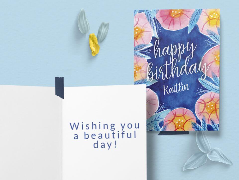 Go Birthday Girl, Youre Wished A Birthday as Special as You, Greeting Card