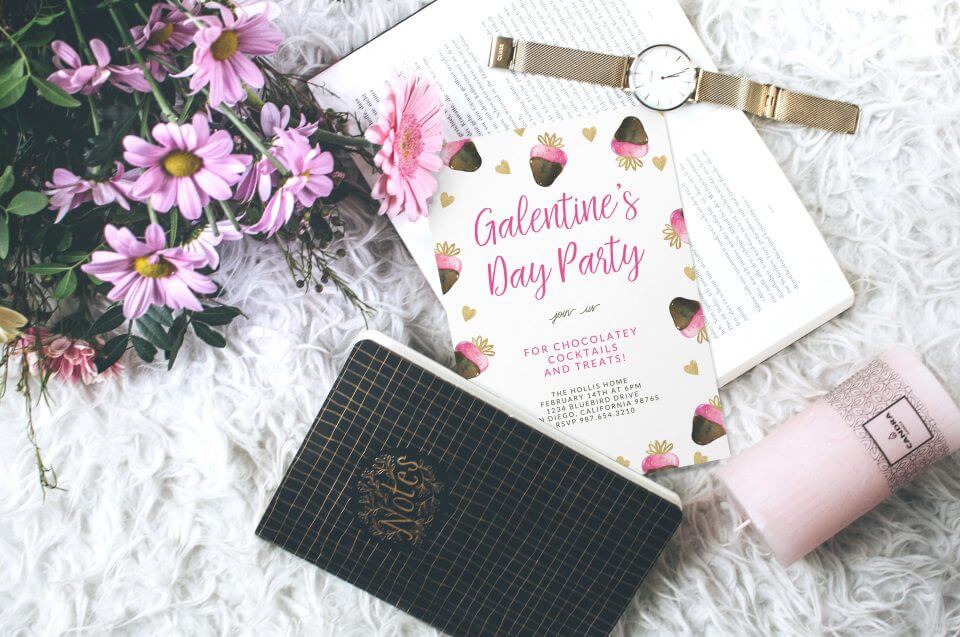 Galentine's day table