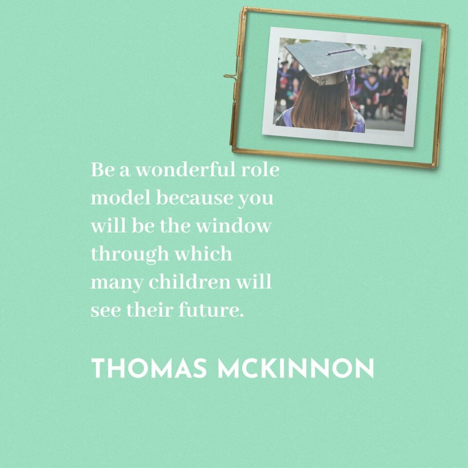 thomas mckinnon quote thank you message appreciation for teachers educators
