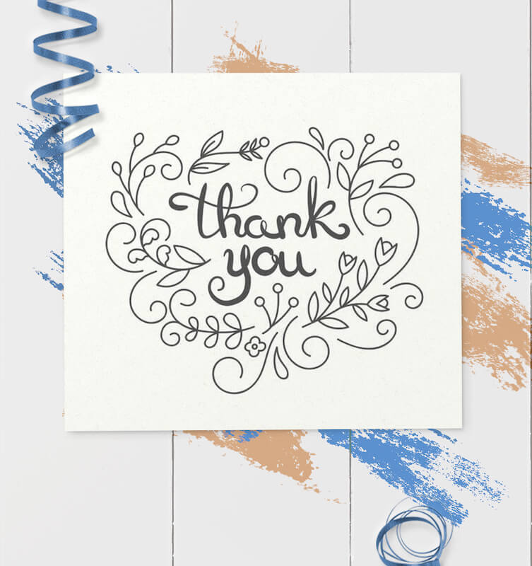 handmade thank you cards for men