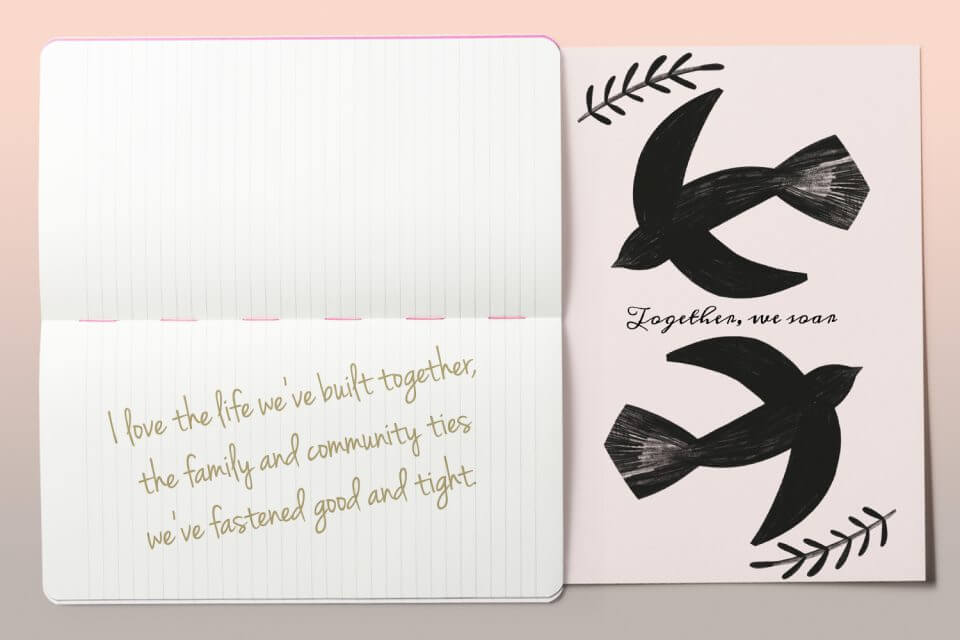 Air Ballet - Love Card 100+ Романтические любовные послания и пожелания птицы чернила