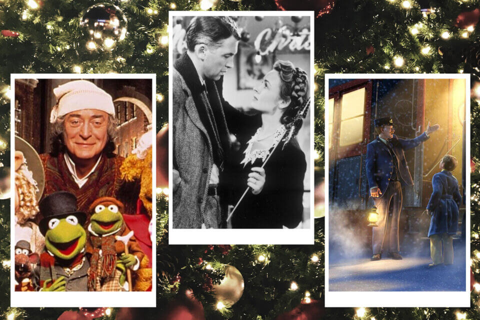 25 Christmas Movies Good for Every Unique Taste, Blog post cover featuring three iconic Christmas movie posters, catering to a variety of unique tastes in holiday films.
