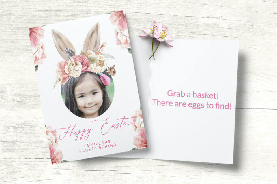 Bunny Ears - Easter Card
