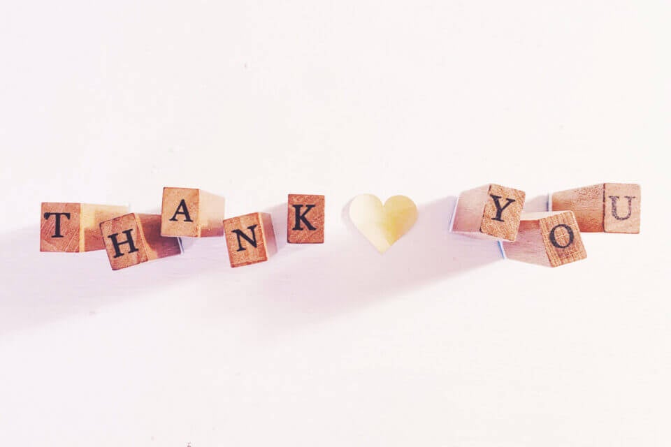 Thank You wooden cubes, Wedding thank you cards wording