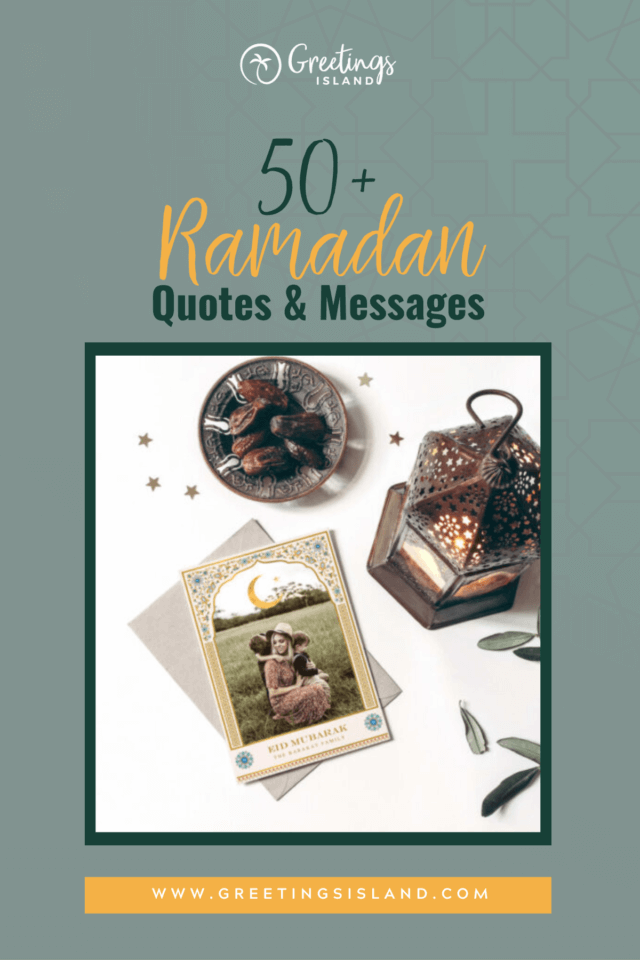50+ ramadan quotes and messages pinterest pin for the blog post