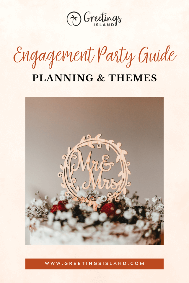 Engagement Party Ideas: Expert Tips and Themes - Pinterest Pin with Blog Post Cover and Title