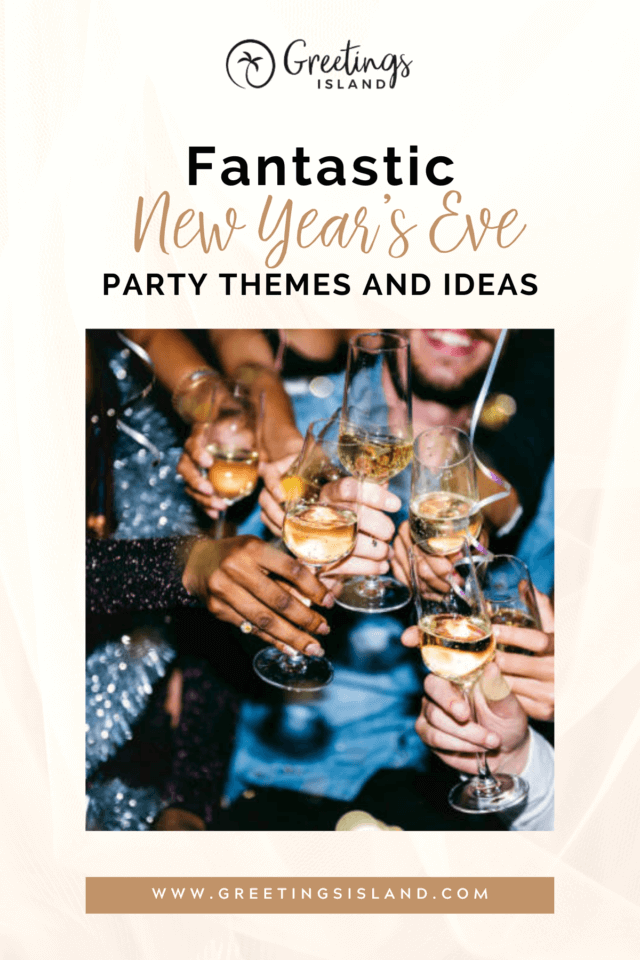 Fantastic New Years eve party theme and ideas blog post pinterest banner