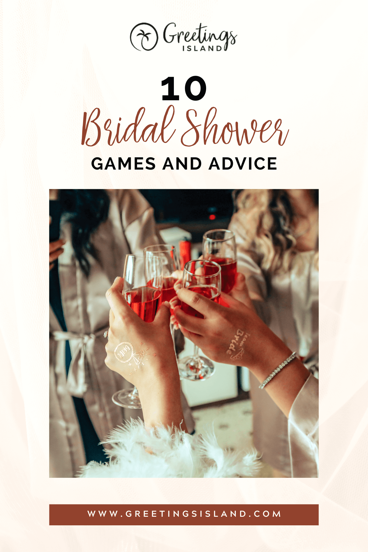 10 Charming Bridal Shower Games and Advice to Celebrate the Bride pinterest banner